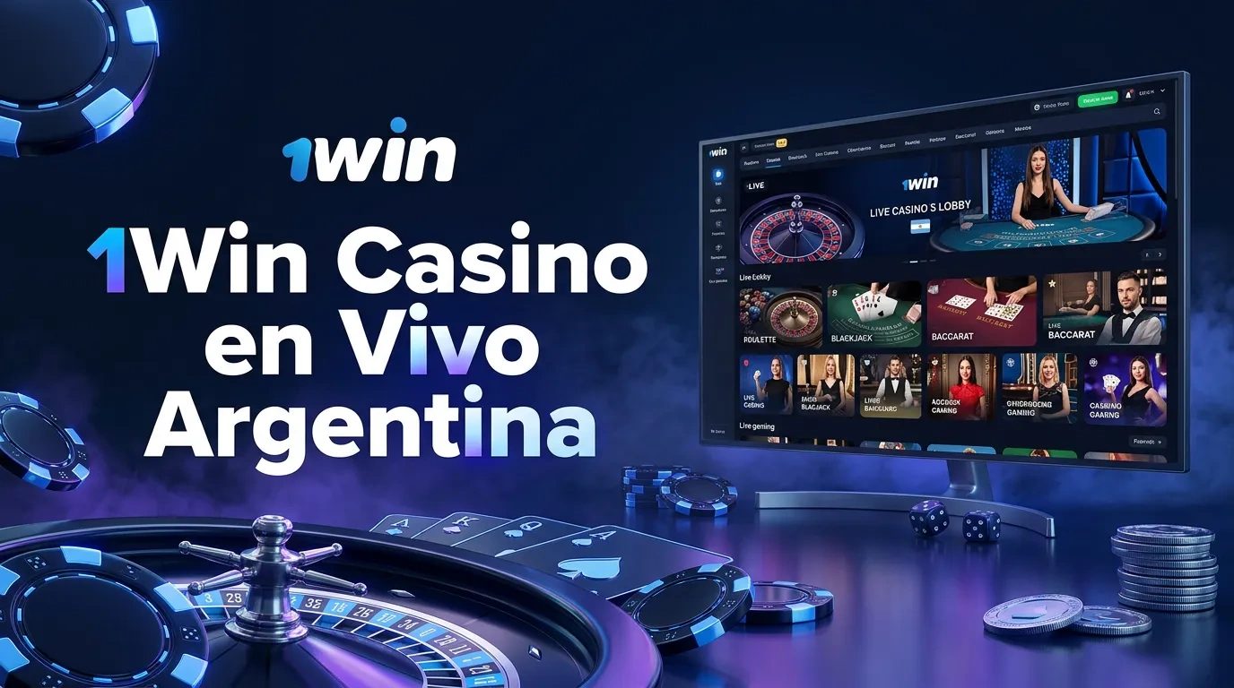1Win Casino en Vivo Argentina – Juegos con Crupier en Directo